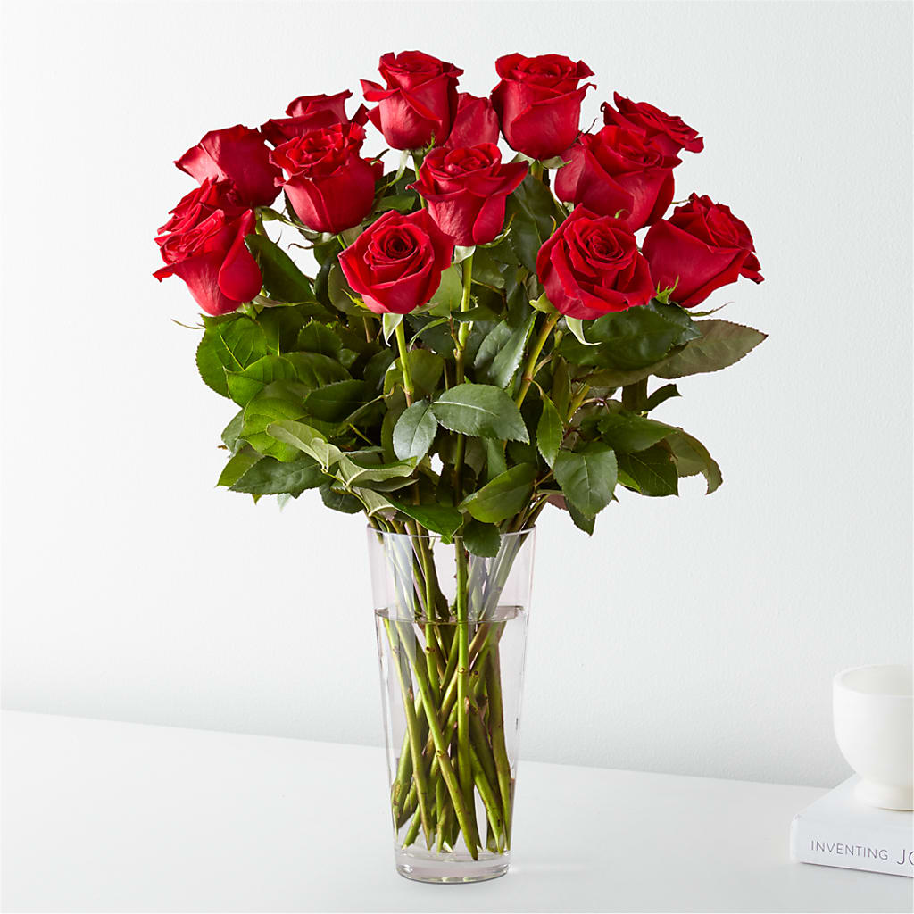 Long Stem Red Rose Bouquet – BAYSORE'S FLOWER SHOP LLC, Mason OH
