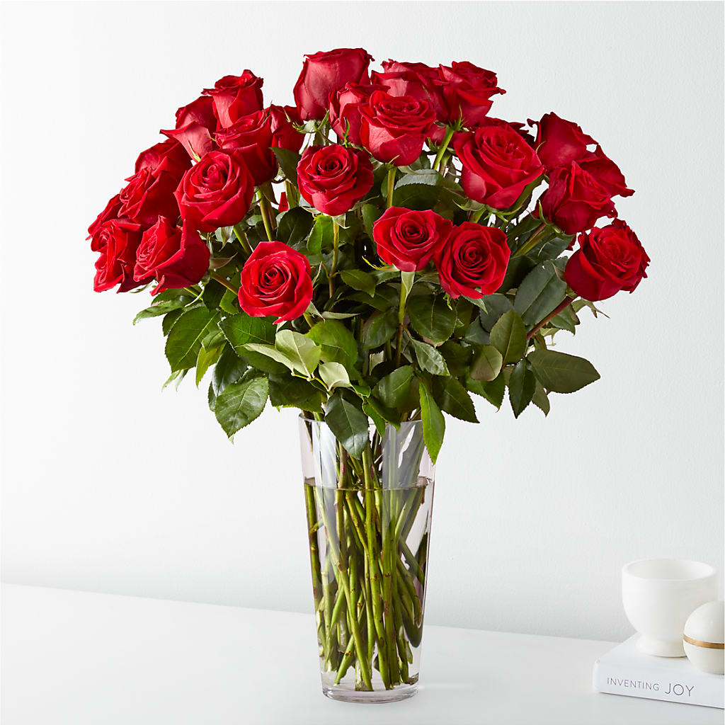 Long Stem Red Rose Bouquet – BAYSORE'S FLOWER SHOP LLC, Mason OH