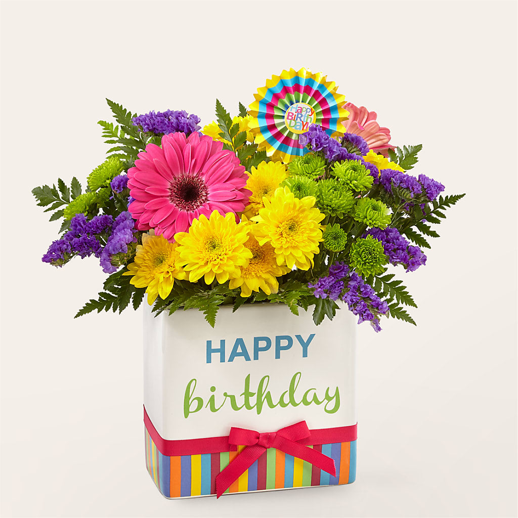 Birthday Brights Bouquet – BAYSORE'S FLOWER SHOP LLC, Mason OH