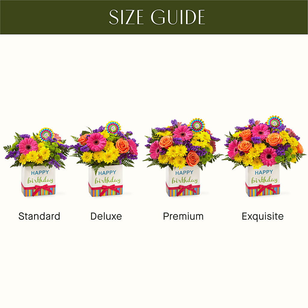 Birthday Brights Bouquet – BAYSORE'S FLOWER SHOP LLC, Mason OH