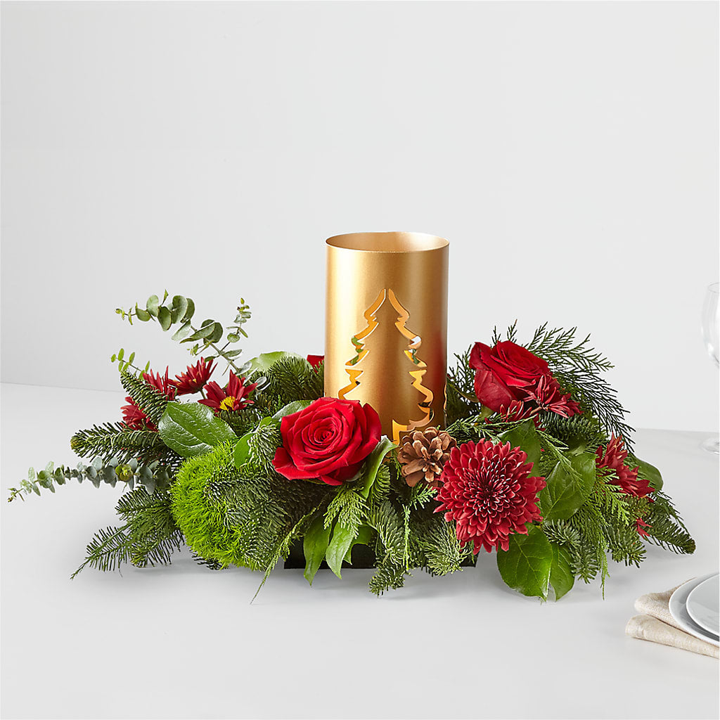 Toast the Season Centerpiece – BAYSORE'S FLOWER SHOP LLC, Mason OH