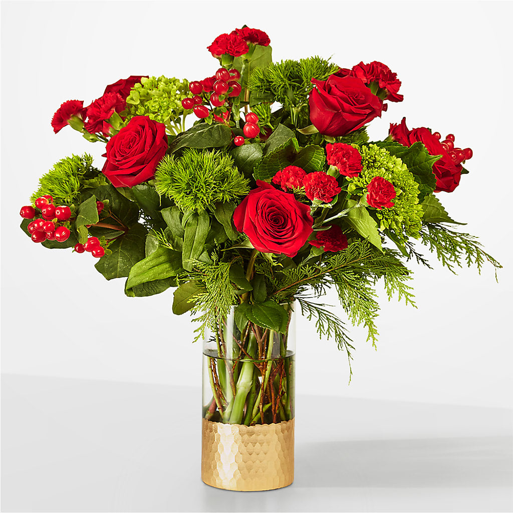Plaid Throw Bouquet – BAYSORE'S FLOWER SHOP LLC, Mason OH