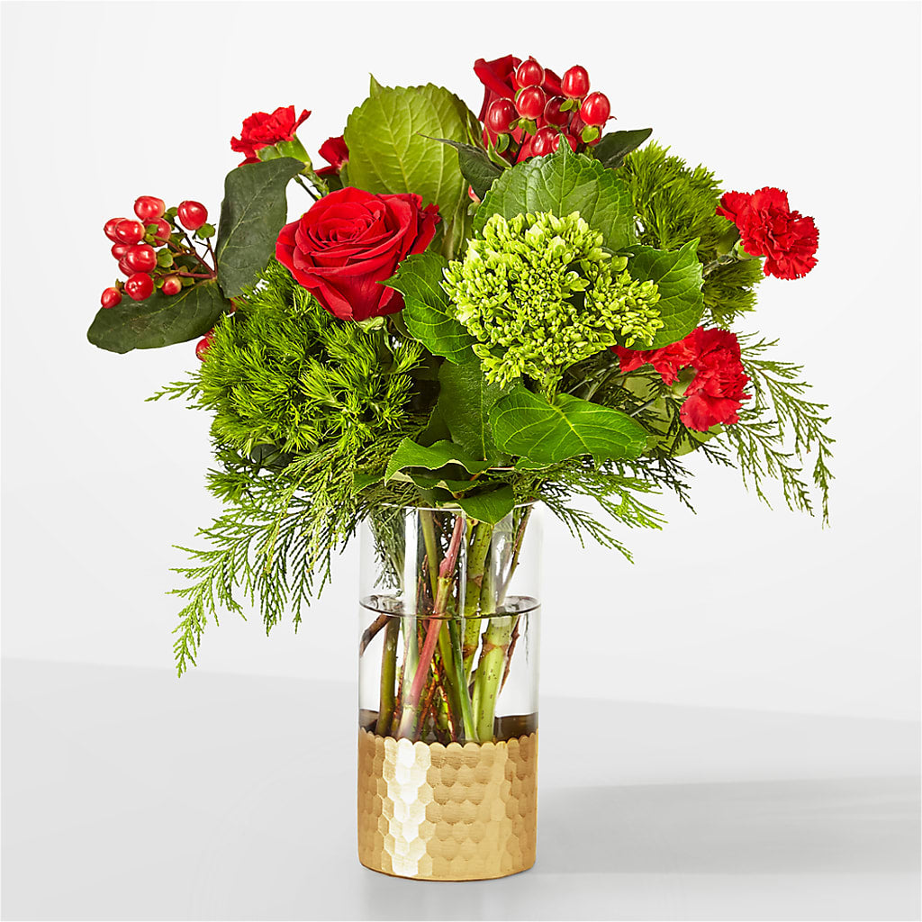 Plaid Throw Bouquet – BAYSORE'S FLOWER SHOP LLC, Mason OH