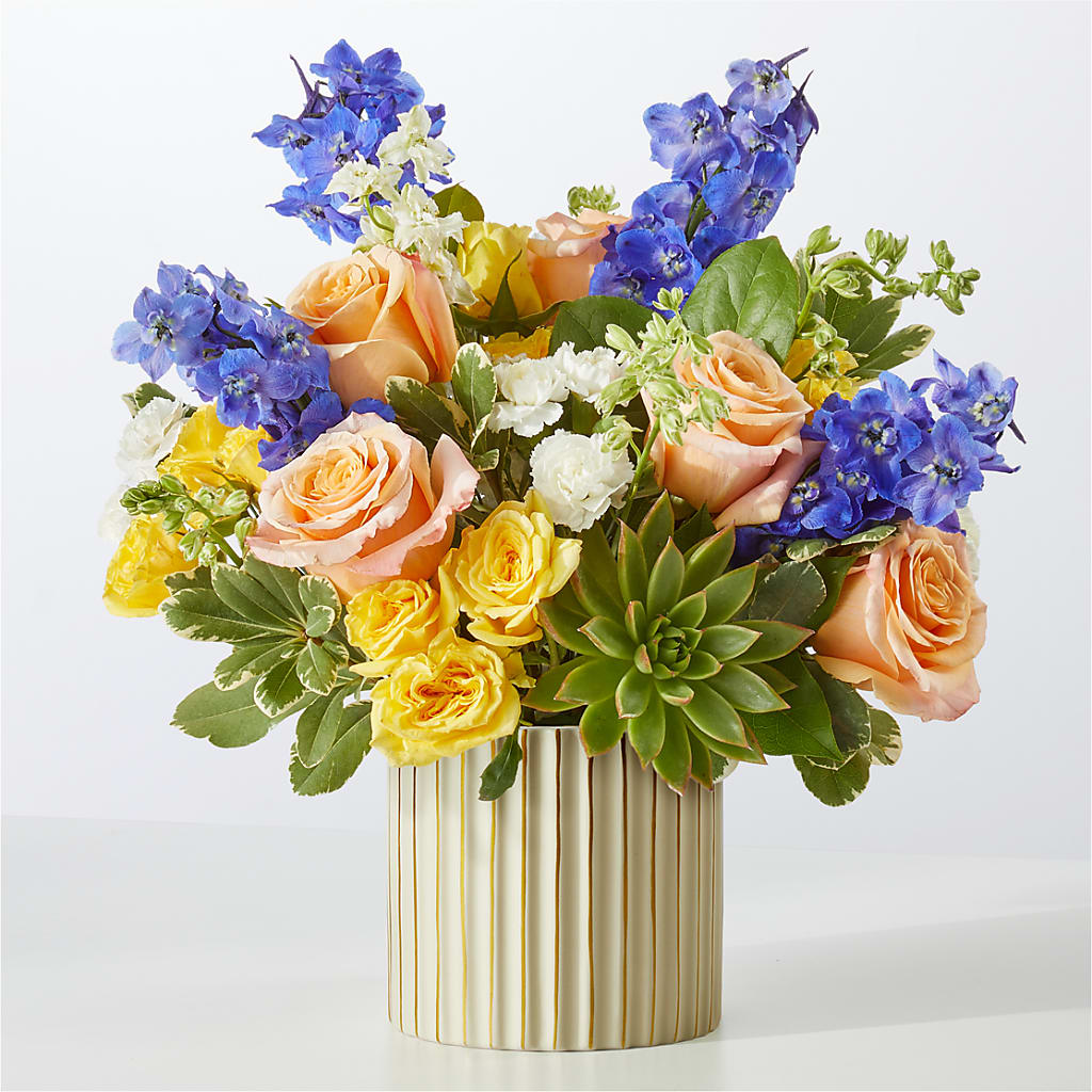Cobalt Reverie Bouquet – BAYSORE'S FLOWER SHOP LLC, Mason OH