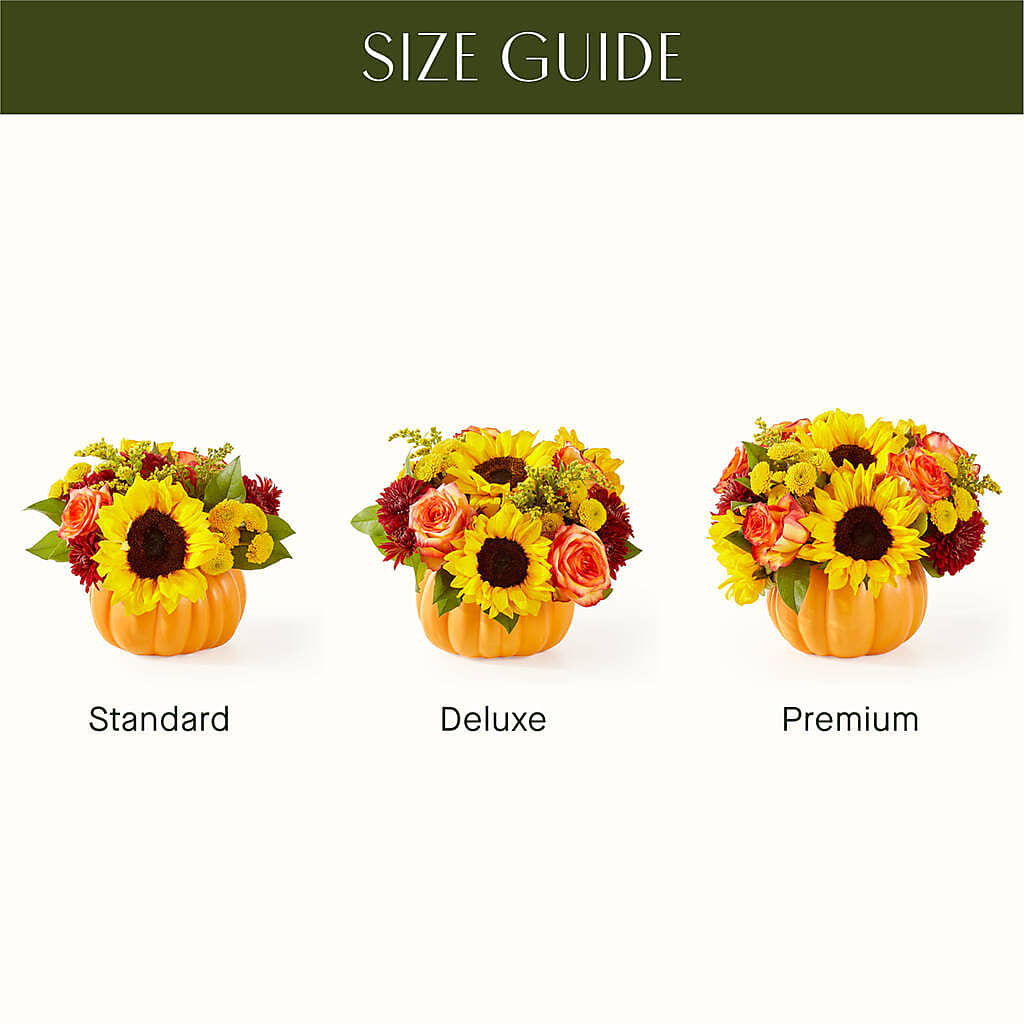 Golden Gourd Pumpkin Bouquet – BAYSORE'S FLOWER SHOP LLC, Mason OH