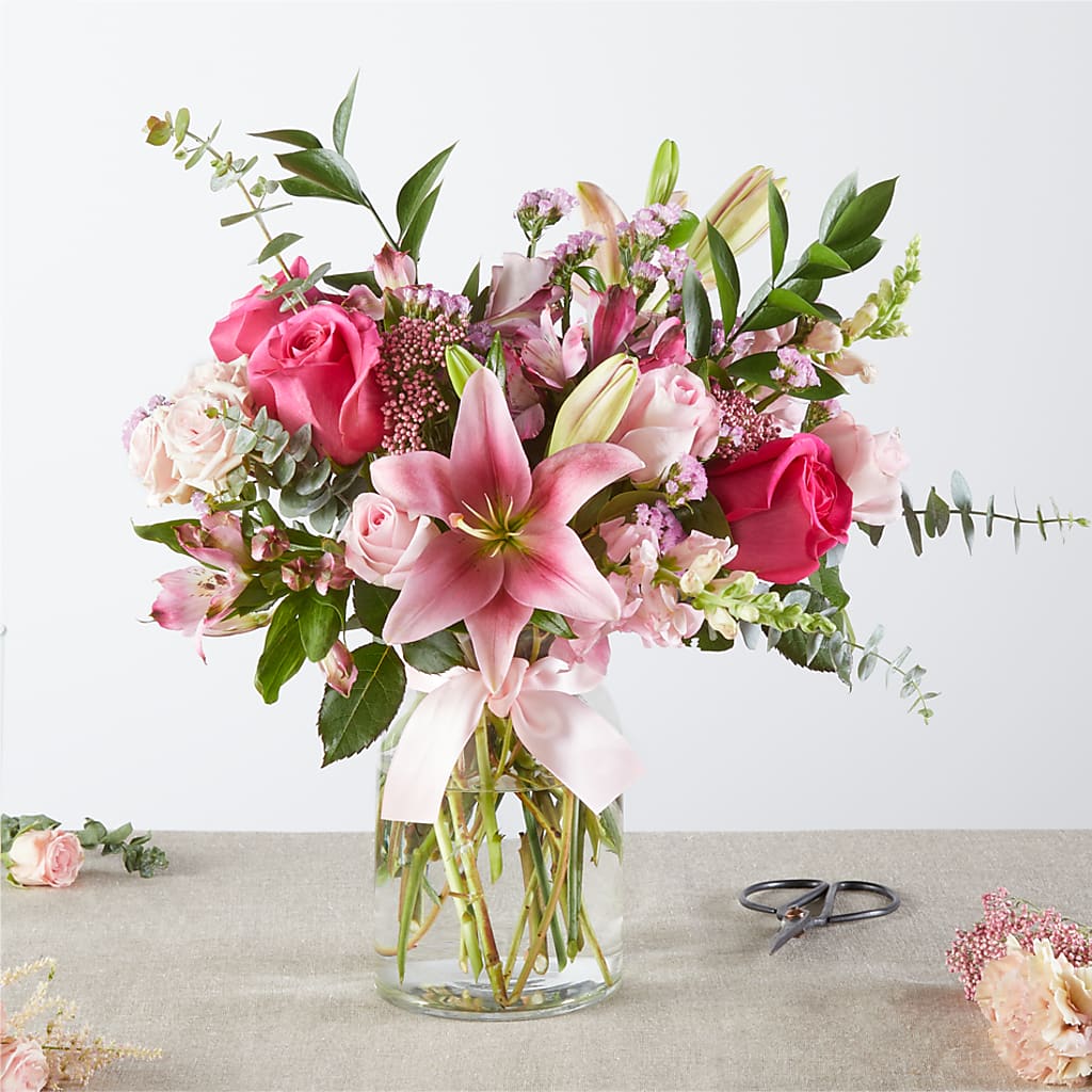 Pink Ribbon - A Florist Original – BAYSORE'S FLOWER SHOP LLC, Mason OH