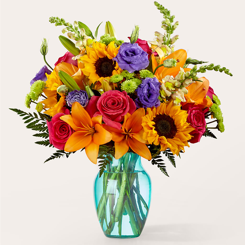 Double Rainbow Bouquet – BAYSORE'S FLOWER SHOP LLC, Mason OH