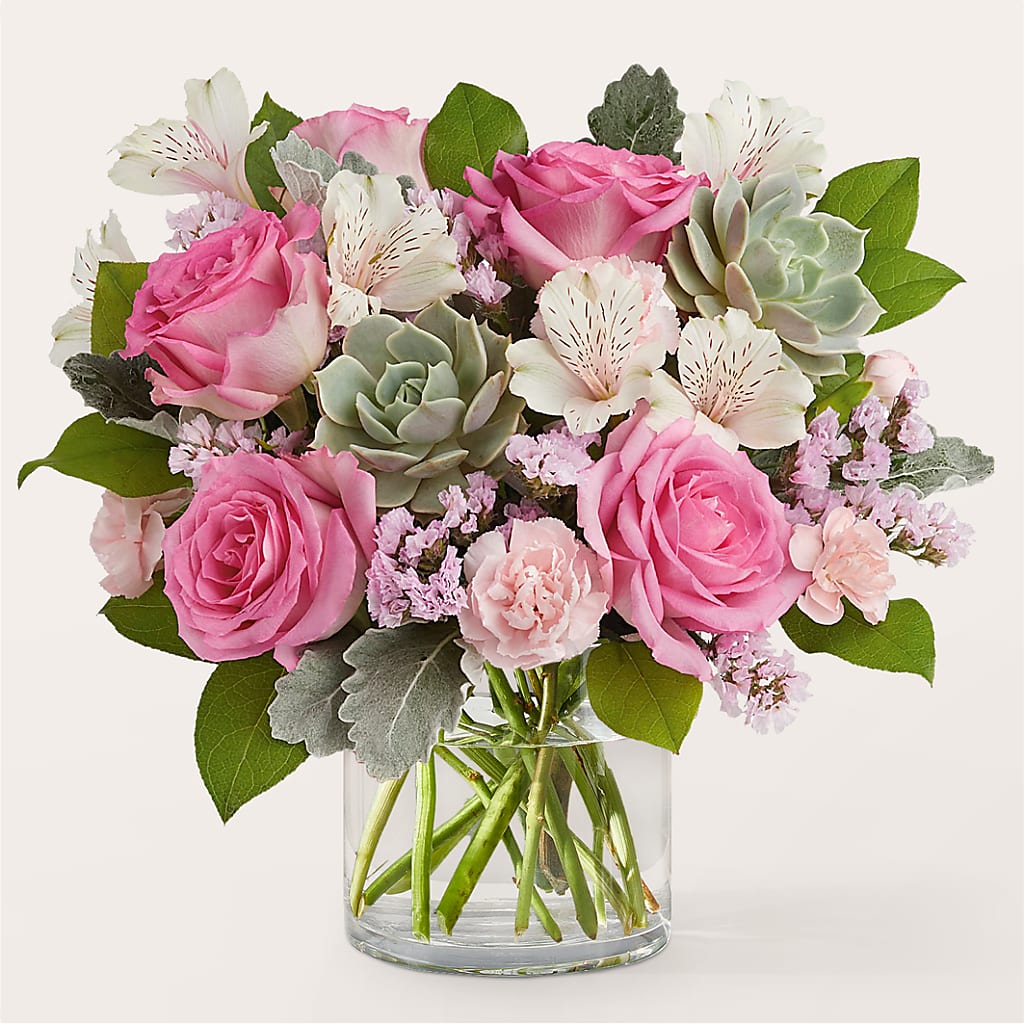 Dusty Rose Bouquet – BAYSORE'S FLOWER SHOP LLC, Mason OH