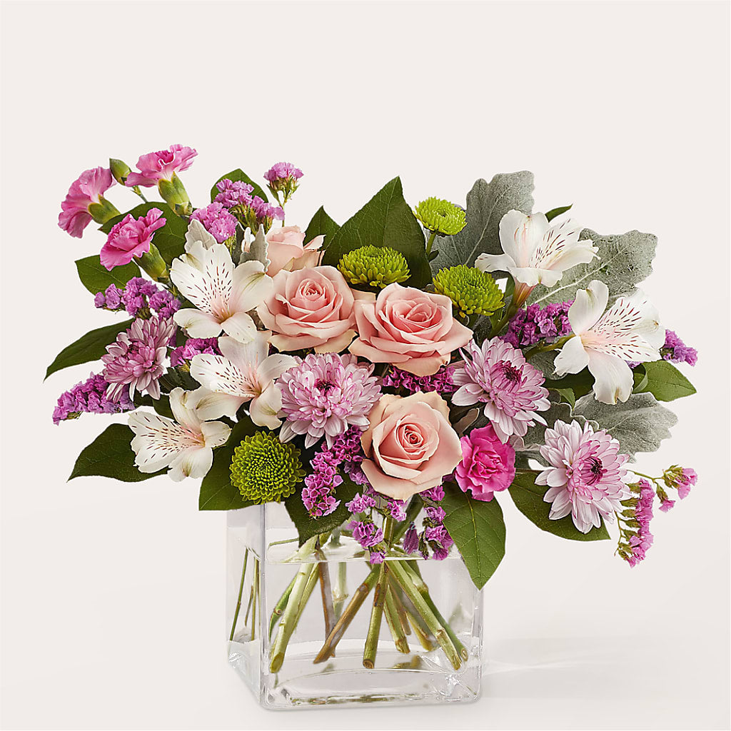 Pink Suede Bouquet – BAYSORE'S FLOWER SHOP LLC, Mason OH