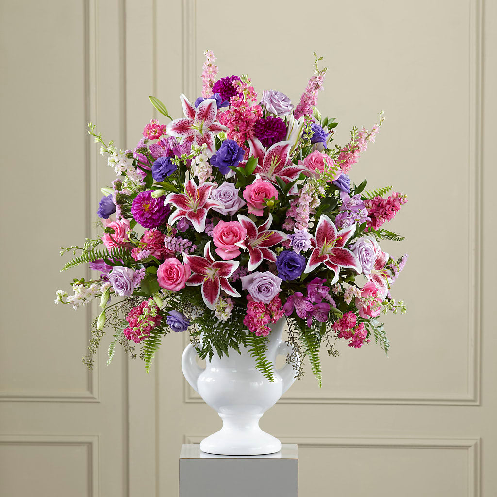 Peaceful Tribute Arrangement – BAYSORE'S FLOWER SHOP LLC, Mason OH