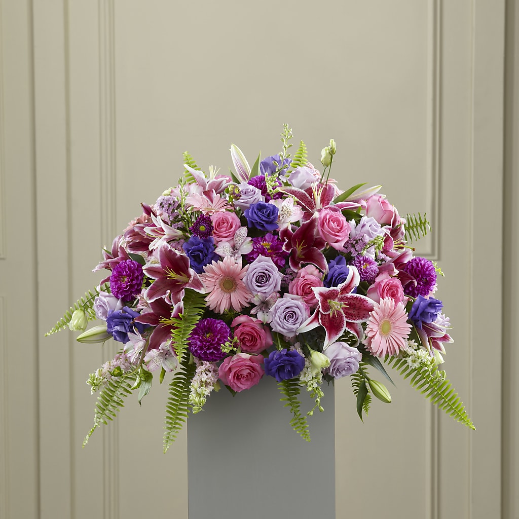 Fare Thee Well Pedestal – BAYSORE'S FLOWER SHOP LLC, Mason OH