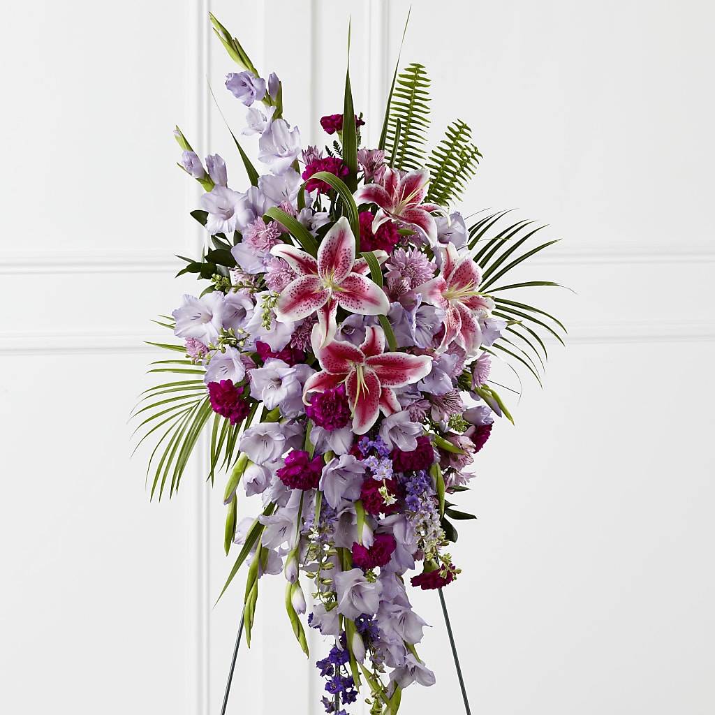 Tender Touch Standing Spray – BAYSORE'S FLOWER SHOP LLC, Mason OH