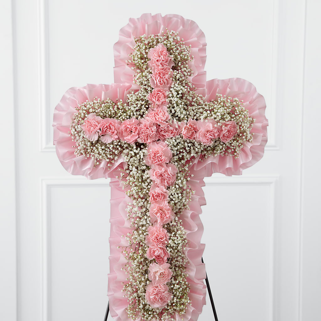 Angel's Cross Easel – BAYSORE'S FLOWER SHOP LLC, Mason OH