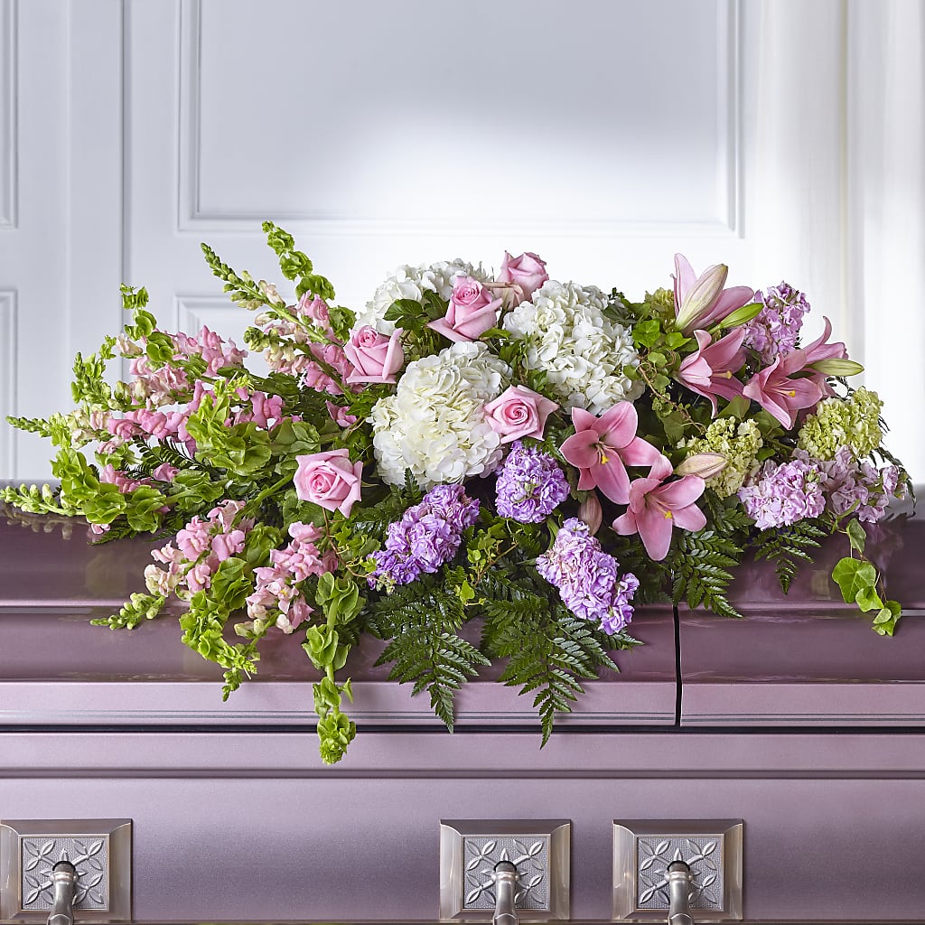 Life's Gratitude Casket Spray – BAYSORE'S FLOWER SHOP LLC, Mason OH