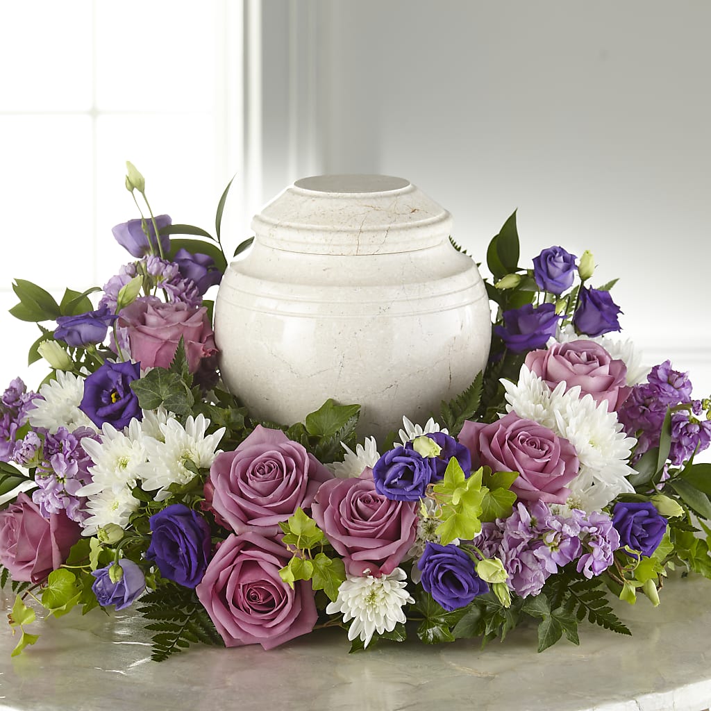 Blooming Sympathy Cremation Adornment – BAYSORE'S FLOWER SHOP LLC, Mason OH
