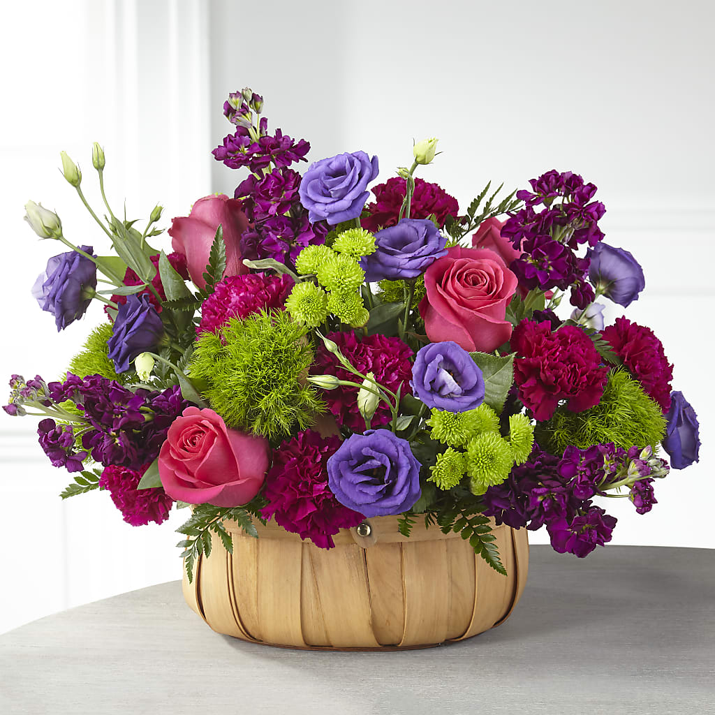 Serene Sanctuary Basket – BAYSORE'S FLOWER SHOP LLC, Mason OH