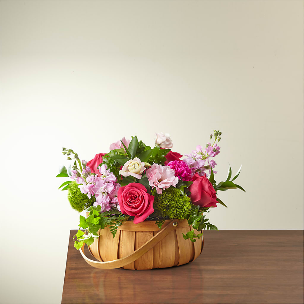 Radiance in Bloom Basket – BAYSORE'S FLOWER SHOP LLC, Mason OH