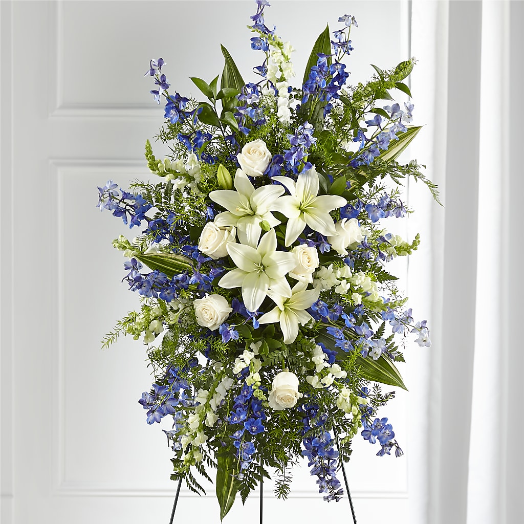 Faithful Friend Standing Spray – BAYSORE'S FLOWER SHOP LLC, Mason OH