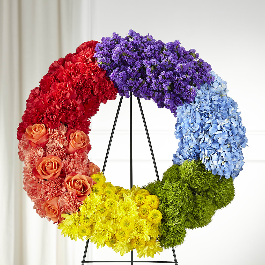 Circle of Love Wreath – BAYSORE'S FLOWER SHOP LLC, Mason OH