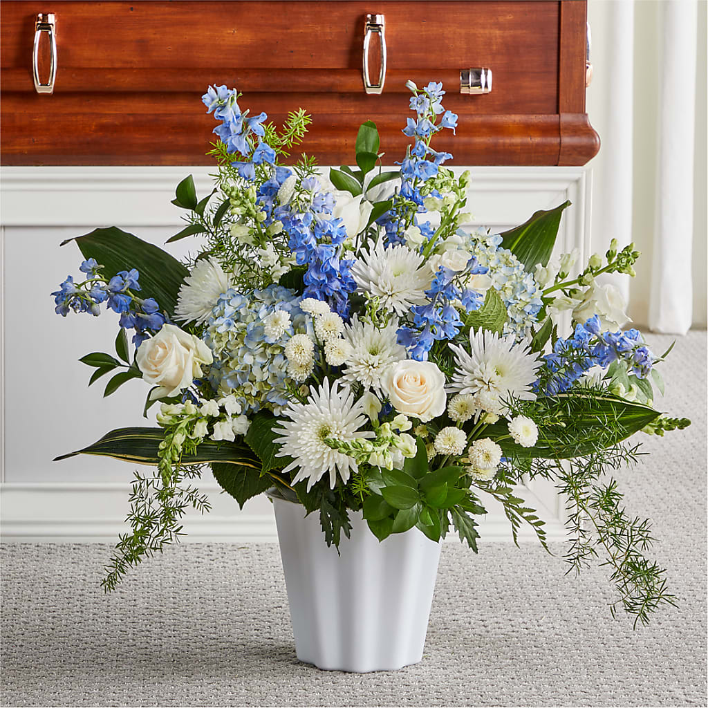 Everlasting Memories Floor Basket – BAYSORE'S FLOWER SHOP LLC, Mason OH