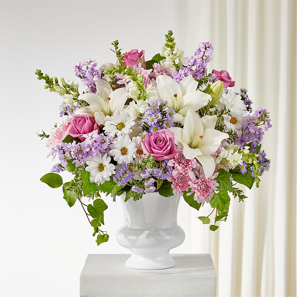 Remarkable Life Urn Arrangement – BAYSORE'S FLOWER SHOP LLC, Mason OH