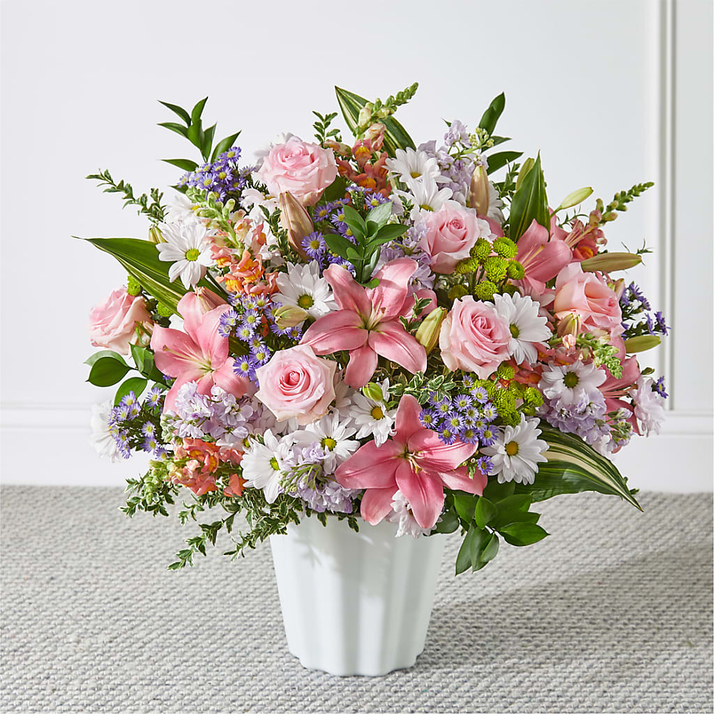 Abundant Compassion Floor Basket – BAYSORE'S FLOWER SHOP LLC, Mason OH