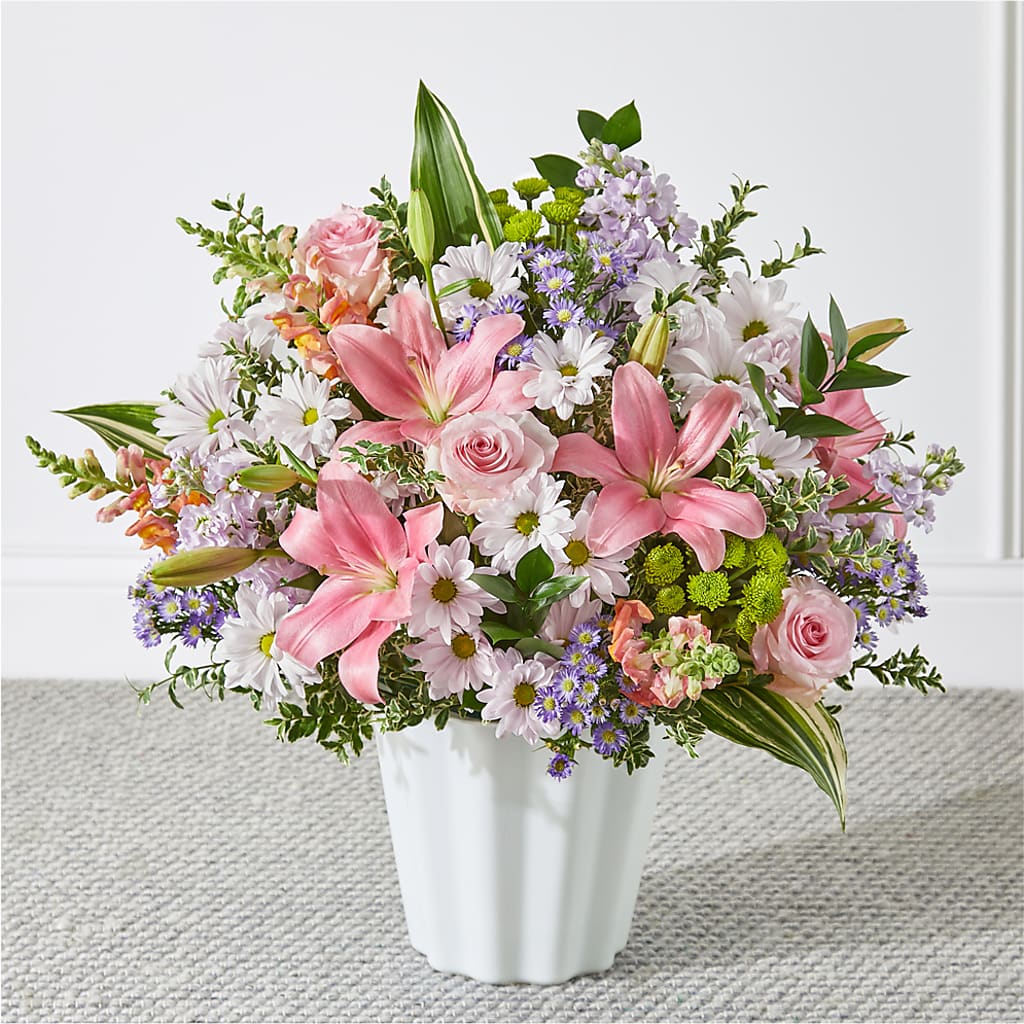 Abundant Compassion Floor Basket – BAYSORE'S FLOWER SHOP LLC, Mason OH