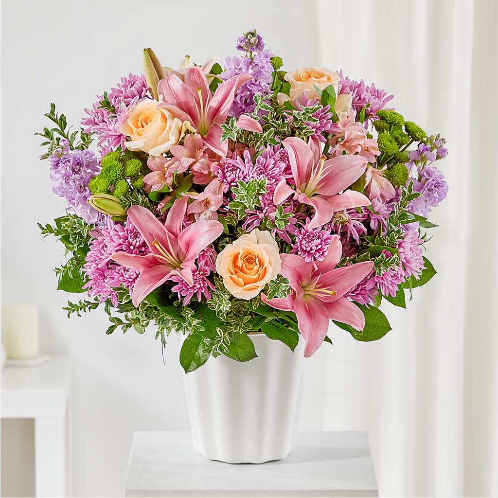 Supportive Embrace Tabletop Basket – BAYSORE'S FLOWER SHOP LLC, Mason OH