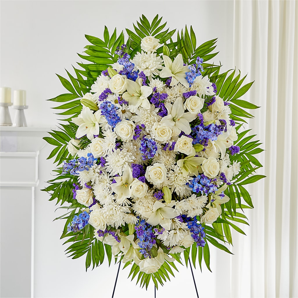 At Rest Standing Spray – BAYSORE'S FLOWER SHOP LLC, Mason OH