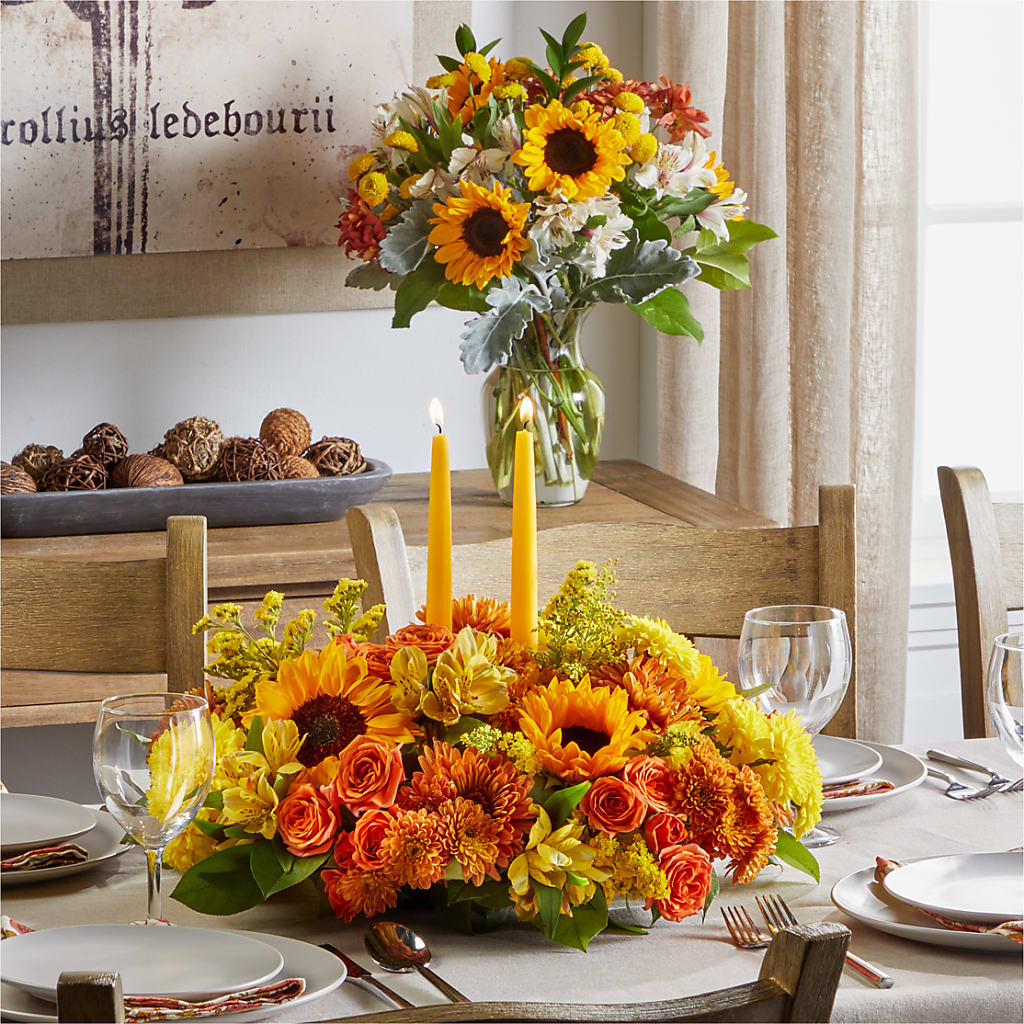 Golden Gathering Bundle – BAYSORE'S FLOWER SHOP LLC, Mason OH
