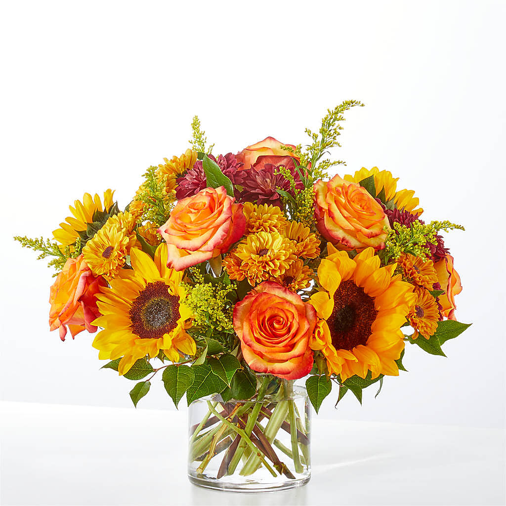 Flannel Scarf Bouquet – BAYSORE'S FLOWER SHOP LLC, Mason OH