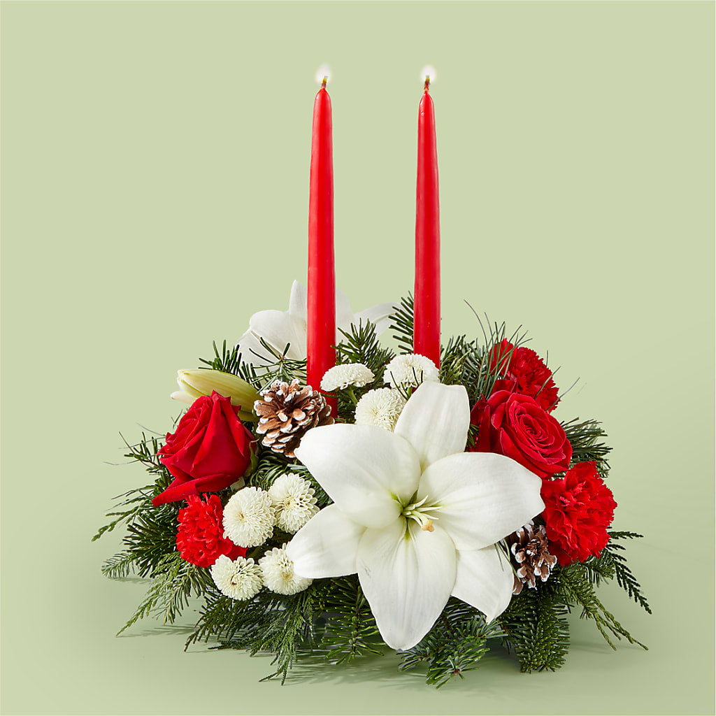 Seasonal Festivities Centerpiece – BAYSORE'S FLOWER SHOP LLC, Mason OH
