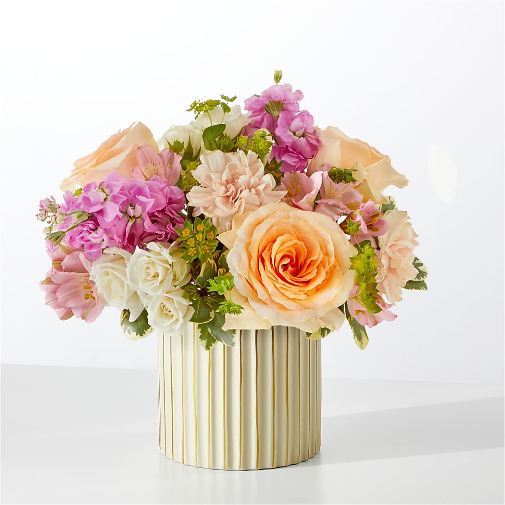 Paradise Bouquet with Ivory Vase – BAYSORE'S FLOWER SHOP LLC, Mason OH
