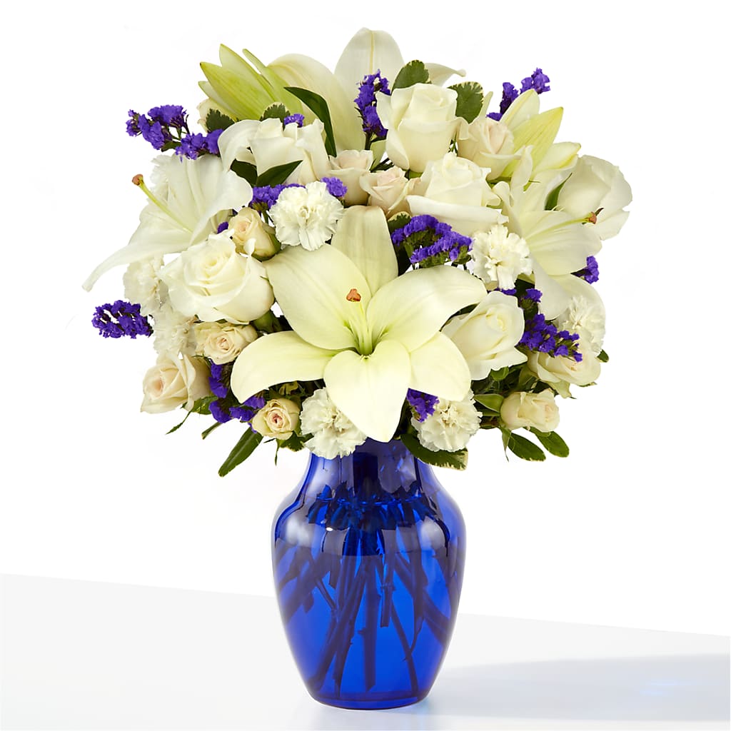 Sapphire Rush Bouquet – BAYSORE'S FLOWER SHOP LLC, Mason OH