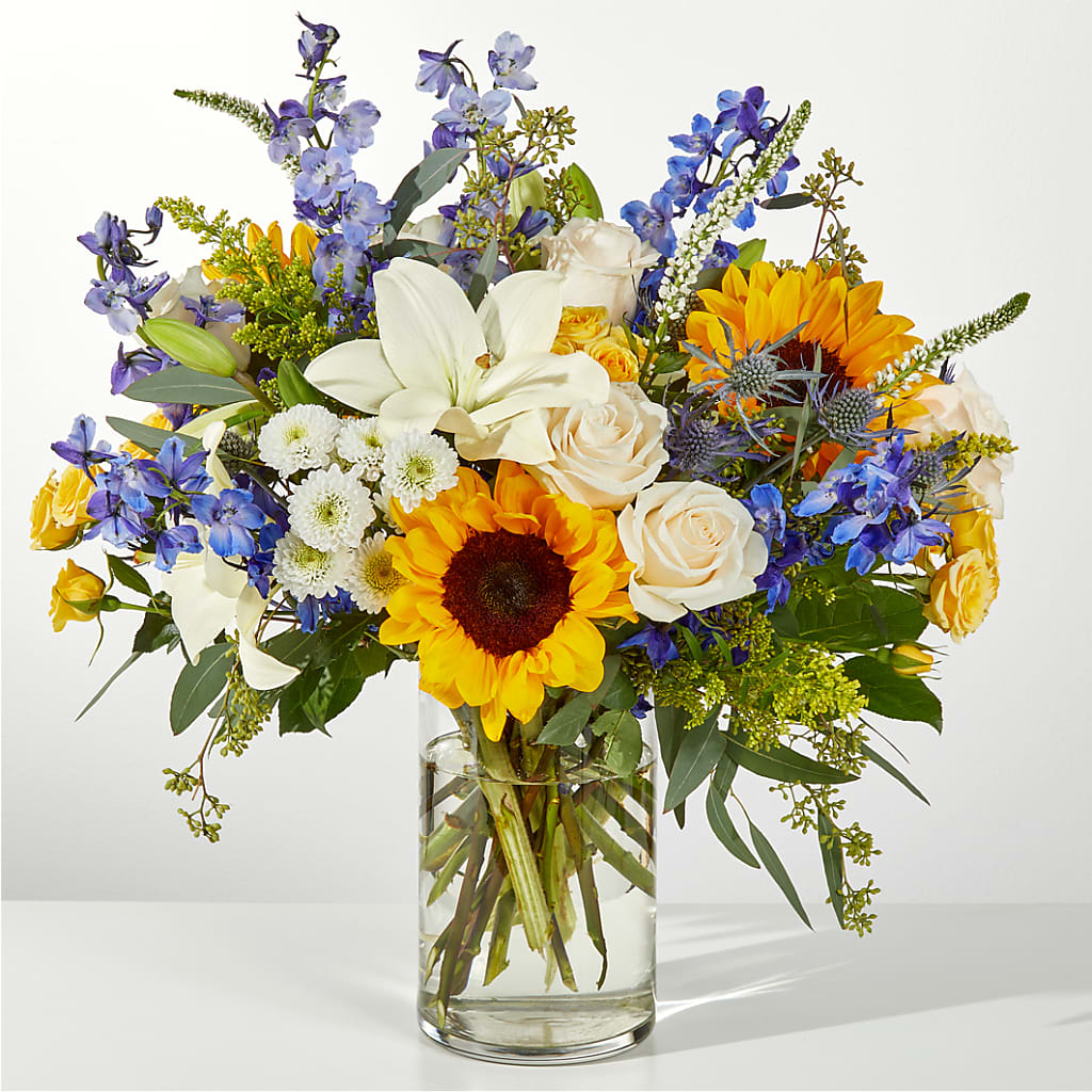 Wonderfully Sunny Bouquet – BAYSORE'S FLOWER SHOP LLC, Mason OH