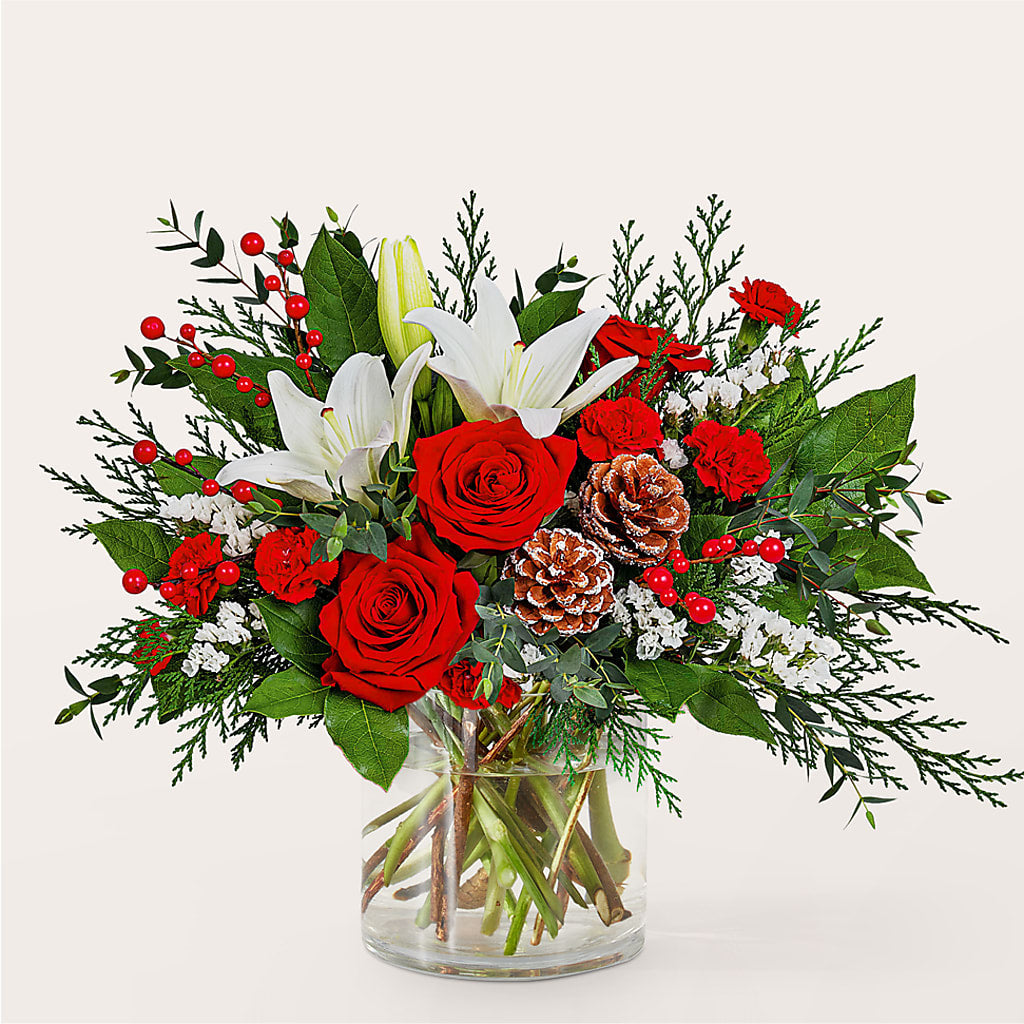 Best in Snow Bouquet – BAYSORE'S FLOWER SHOP LLC, Mason OH