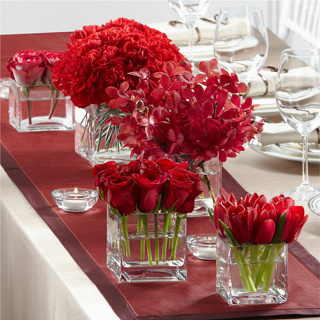 Modern Grace Centerpiece – BAYSORE'S FLOWER SHOP LLC, Mason OH