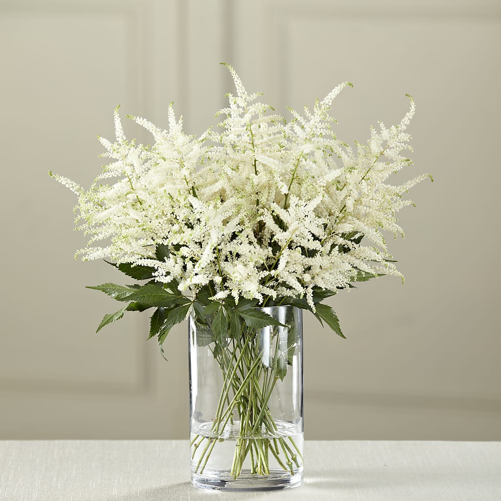 White Astilbe Bouquet – BAYSORE'S FLOWER SHOP LLC, Mason OH