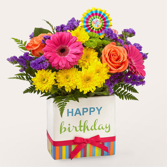Birthday Brights Bouquet – BAYSORE'S FLOWER SHOP LLC, Mason OH