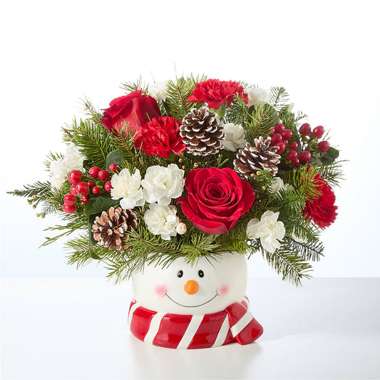 Jolly Snowman Bouquet – BAYSORE'S FLOWER SHOP LLC, Mason OH
