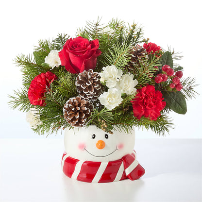 Jolly Snowman Bouquet – BAYSORE'S FLOWER SHOP LLC, Mason OH