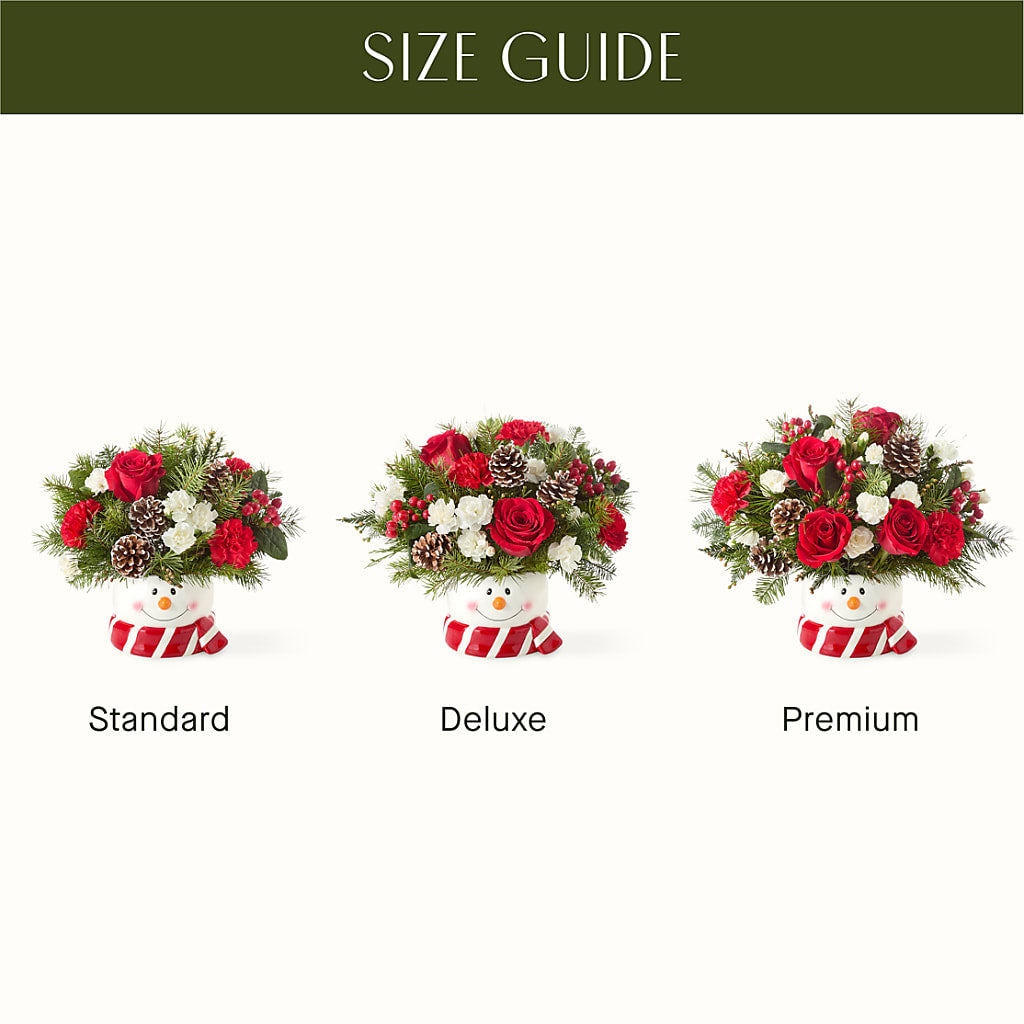 Jolly Snowman Bouquet – BAYSORE'S FLOWER SHOP LLC, Mason OH