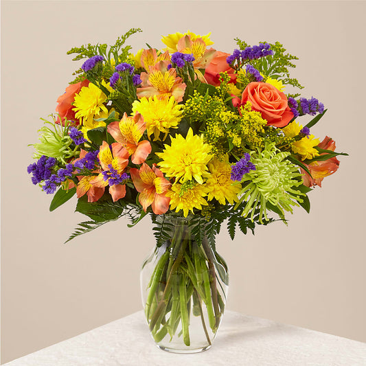 Marmalade Skies Bouquet – BAYSORE'S FLOWER SHOP LLC, Mason OH