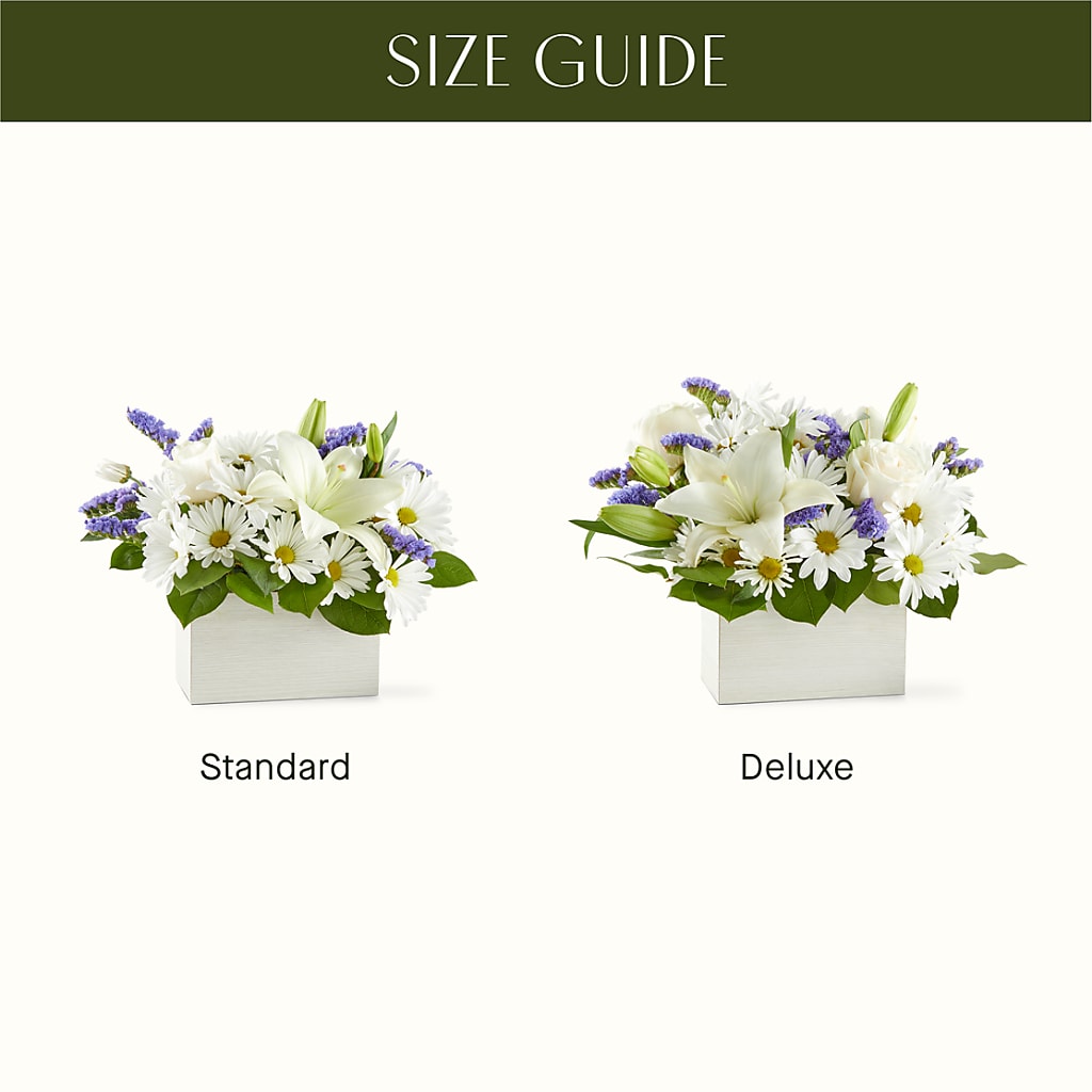 Beyond Blue Box Bouquet – BAYSORE'S FLOWER SHOP LLC, Mason OH