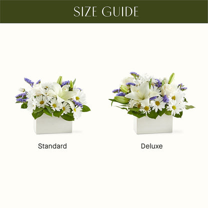 Beyond Blue Box Bouquet – BAYSORE'S FLOWER SHOP LLC, Mason OH