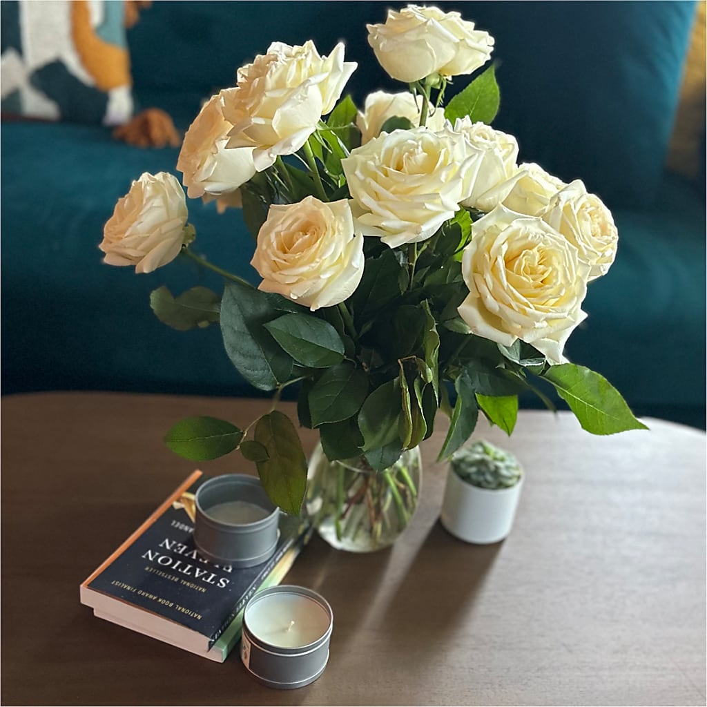 Long Stem Yellow Rose Bouquet – BAYSORE'S FLOWER SHOP LLC, Mason OH