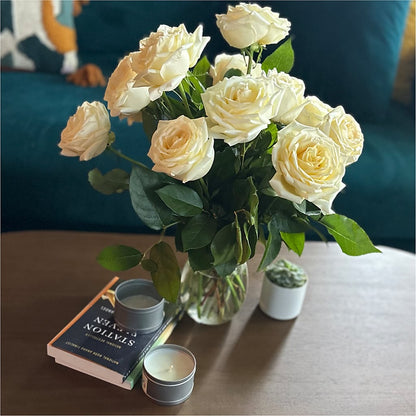 Long Stem Yellow Rose Bouquet – BAYSORE'S FLOWER SHOP LLC, Mason OH