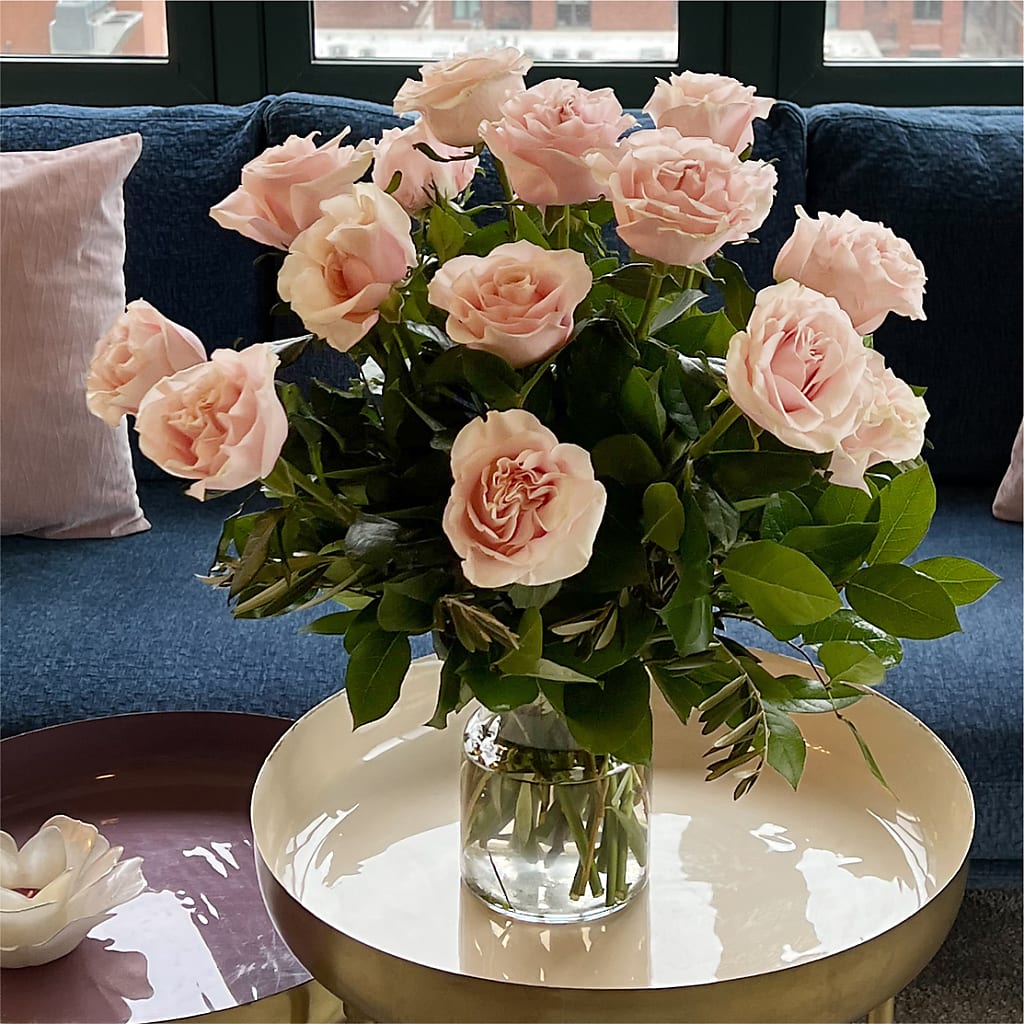 Long Stem Pink Rose Bouquet – BAYSORE'S FLOWER SHOP LLC, Mason OH