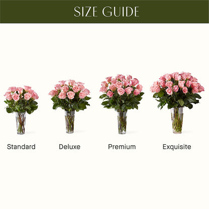 Long Stem Pink Rose Bouquet – BAYSORE'S FLOWER SHOP LLC, Mason OH