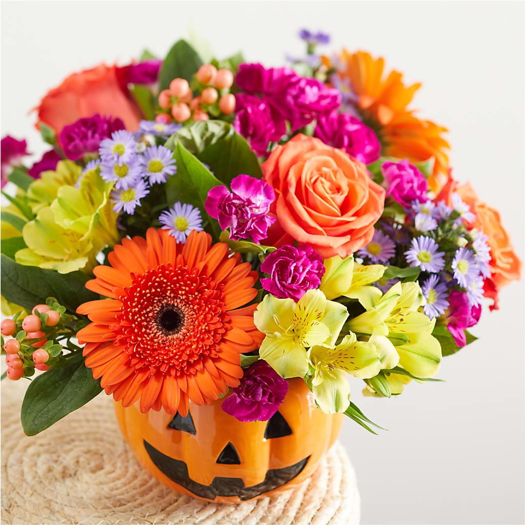 Tricks & Treats Pumpkin – BAYSORE'S FLOWER SHOP LLC, Mason OH